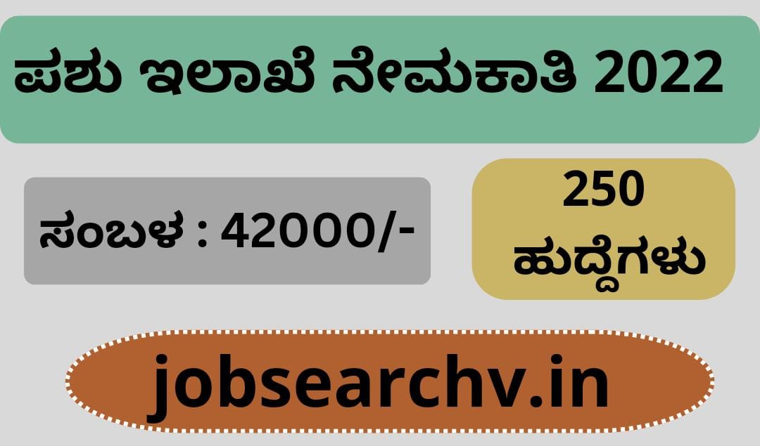 AHVS Karnataka Recruitment