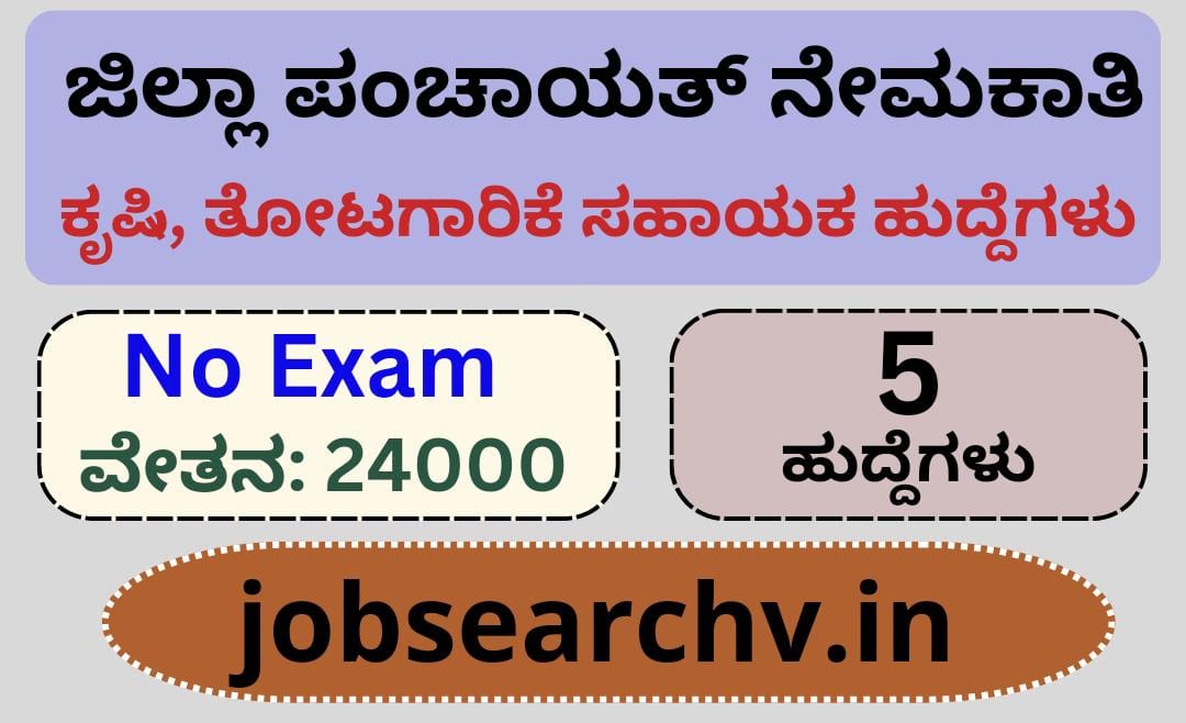 Kodagu ZP Recruitment 2023