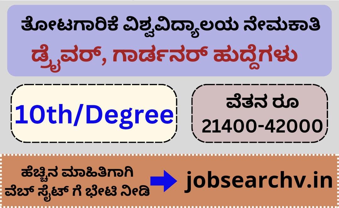 UHS Bagalkot Recruitment 2023