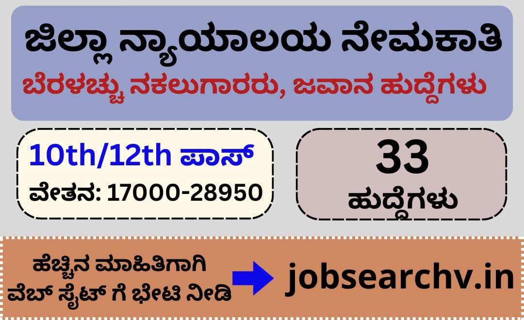 District Court Recruitment 2023