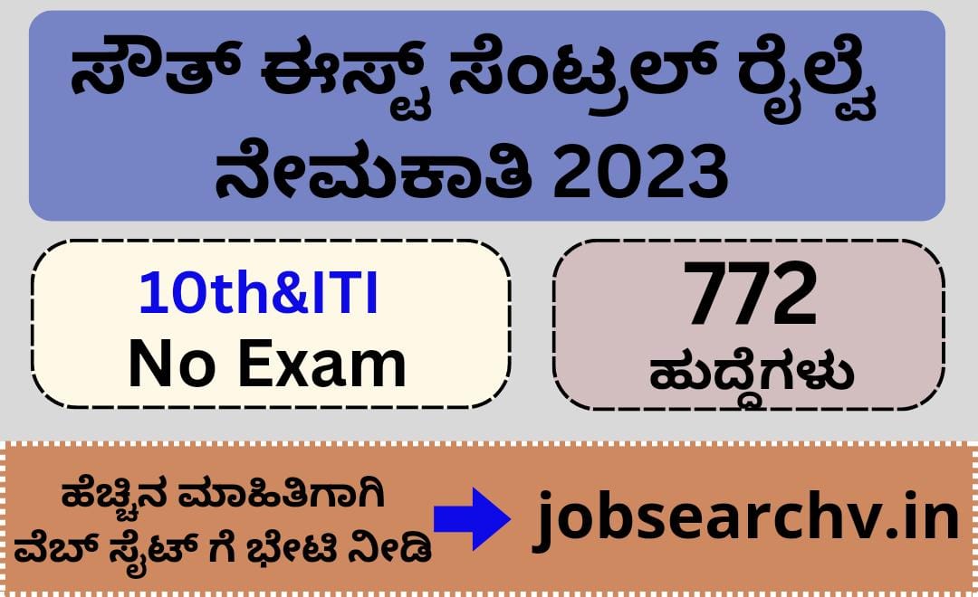 South East Central Railway Recruitment 2023